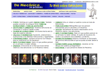 Tablet Screenshot of demecanica.com